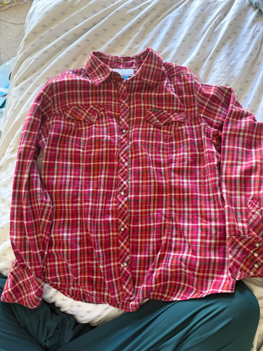 Columbia long-sleeve flannel